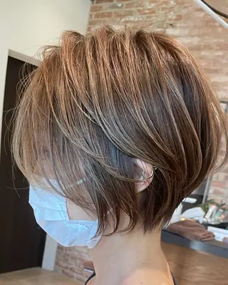 ショート ショート特化／銀座／ 冨田 湖翠のヘアスタイル