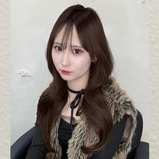 ロング 🪽髪質改善/艶/ comomo🪽のヘアスタイル