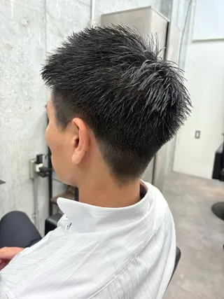 ショート メンズ 古代(フルヨ) 捺音(ナツネ)のヘアスタイル