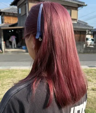 カラー ミキ美容室 マコのヘアスタイル