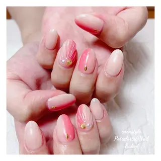 ミディアム ネイル 🐾enen style 🐾のネイルデザイン