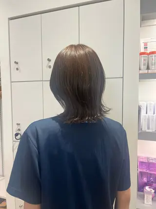 ミディアム ハイトーンカラー🌈 0円/Mirai🐣のヘアスタイル