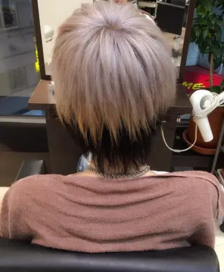 ショート メンズ 熊谷 奈菜のヘアスタイル