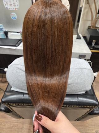 ロング パーマ 関口 友菜のヘアスタイル
