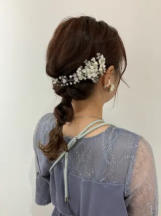 ロング カラー パーマ ヘアアレンジ メンズ キッズ kotona 🤍miuraのヘアスタイル