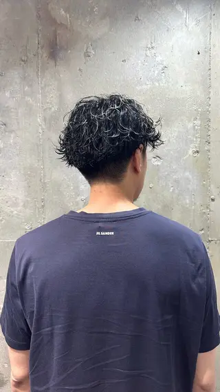 ショート パーマ メンズ メンズ専門 Ryukiのヘアスタイル