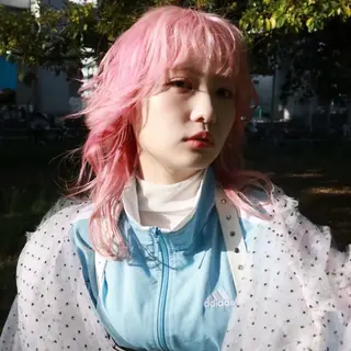 セミロング カラー ミルクティーブラウン 名古屋/フウトのヘアスタイル