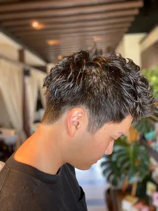 ショート パーマ メンズ 🌙パーマ 照井🌙のヘアスタイル