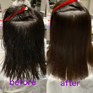 セミロング パーマ Ｋ Ｋのヘアスタイル