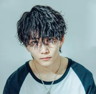 ショート カラー パーマ ヘアアレンジ メンズ キッズ 圧倒的に過去1/ メンズ美容師/ゆきとのヘアスタイル