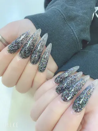 ロング JNA認定講師🌸 RIEのネイルデザイン