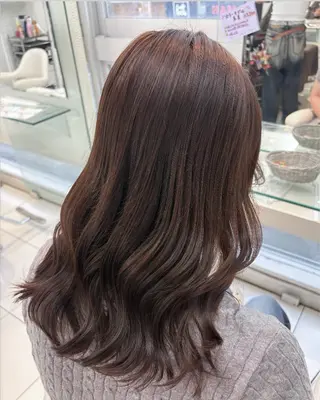 カラー カラーモデル募集 KAREN🐨🤍のヘアスタイル