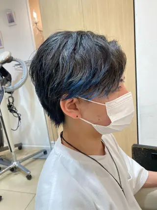 ショート カラー メンズ メンズ特化型美容師 栗山勇人のヘアスタイル