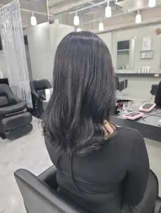 ロング カラー ヘアアレンジ ❇️安達 優心❇️ レイヤー/艶髪特化のヘアスタイル