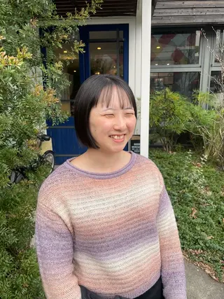 ショート 増田 ルナのヘアスタイル