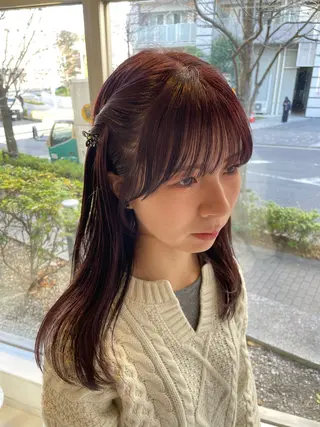 ミディアム カラー style 新百合ヶ丘のヘアスタイル