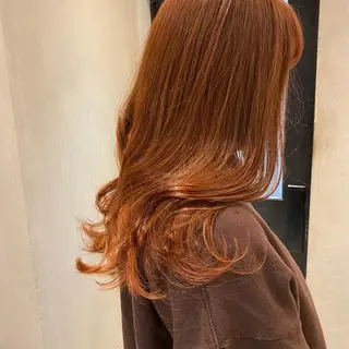 セミロング 新宿/顔周りカット +レイヤー＝しずく♩のヘアスタイル