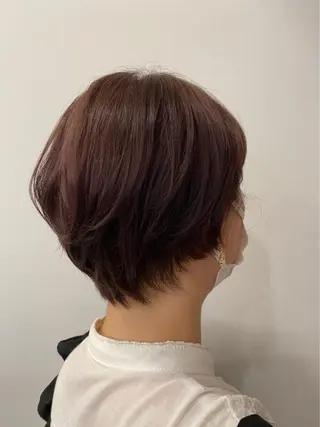 ショート カラー 髪質改善/艶髪 土屋恵梨花のヘアスタイル