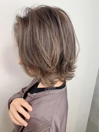 セミロング 🌈＿white 芦屋店🌈のヘアスタイル