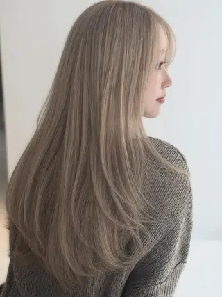 ロング ❄️透明感カラー❄️ メンズ✂️TOWAのヘアスタイル