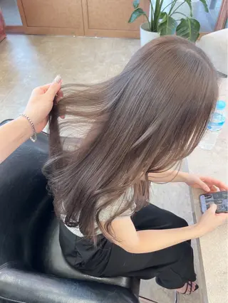 カラー nanami MATTY⭐️のヘアスタイル