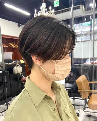 ショート カラー 二児のパパで店長な 戸田健治のヘアスタイル