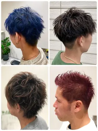 カラー メンズ ✨ケア×デザイン🎨 杉本賢人のヘアスタイル