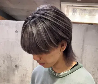 メンズ メンズ縮毛矯正 🎖アジマ リョオのヘアスタイル