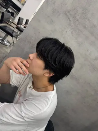 ヘアアレンジ メンズ メンズヘア カット、パーマ特化のヘアスタイル