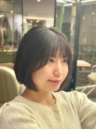 ショート riko表参道/ ボブ/アンニュイヘアのヘアスタイル