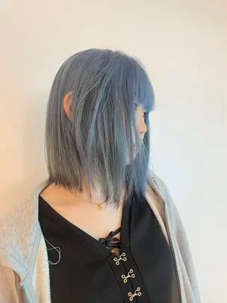 ミディアム 山田 遥真のヘアスタイル