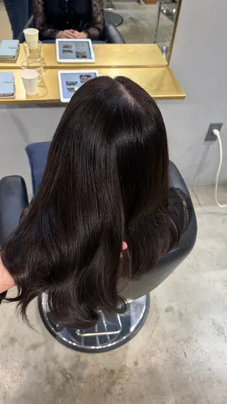 ロング カラー nanako/表参道 /透明感カラーのヘアスタイル