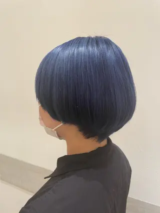 ショート メンズパーマ、カラー 大募集村上莉奈のヘアスタイル