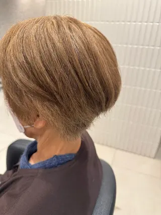 ショート 🤍SHIORI 💙EARTH二俣川のヘアスタイル