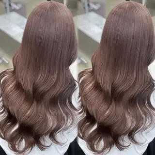 カラー PELEmana🎀 ワンホンヘア🕯のヘアスタイル