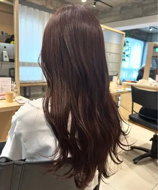 ロング カラー なぎ ㅤのヘアスタイル