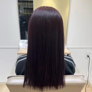 ロング カラー 暖色カラー🩷/ スパ/Nonのヘアスタイル