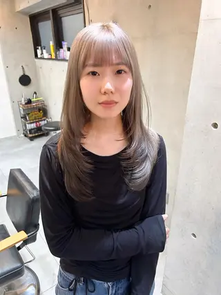 セミロング Blume...🫧 Kenレイヤーカットのヘアスタイル