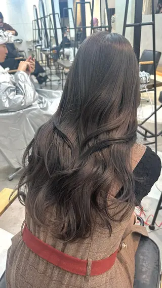 ロング 韓国ヘアメンズ・レデ ィース特化ミクのヘアスタイル