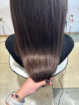 カラー 淡色┊︎ナチュラル 🧁奈那美🧁*.゜のヘアスタイル