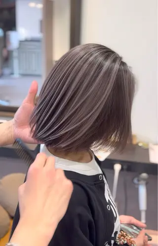 ミディアム 中江 翔のヘアスタイル