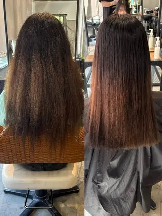 ブリーチ矯正髪質改善 ✨オオエタクミのヘアスタイル