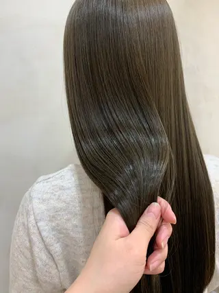 ロング カラー マンツーマン施術/ ダブルカラー/アリサのヘアスタイル