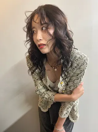 ヘアアレンジ ハイトーン レイヤー🎀meiのヘアスタイル