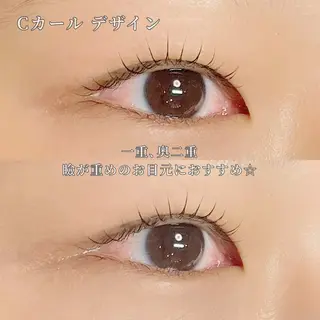 マツエク・マツパ Amira/アミーラ YU-KA🤍のマツエク・マツパデザイン