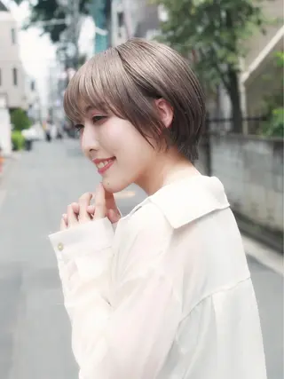 ショート カラー ✨ショート・ボブ✨ ✨刈り上げ✨翔太のヘアスタイル