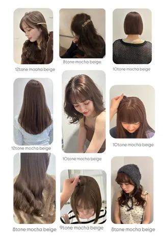 ロング カラー ブリーチなしWカラー ／レイヤー🎀マリノのヘアスタイル