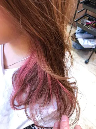 ロング カラー 100%髪質改善特化 TRUNSのヘアスタイル