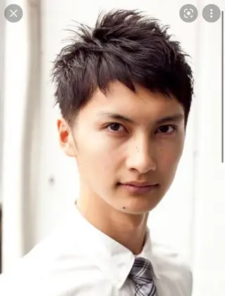 ショート メンズ 木村 りきのヘアスタイル