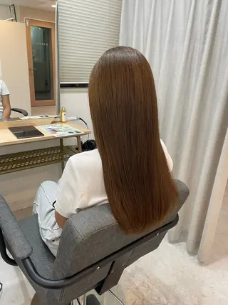 セミロング ✨透明感カラー✨ 🌈艶カラー🌈のヘアスタイル